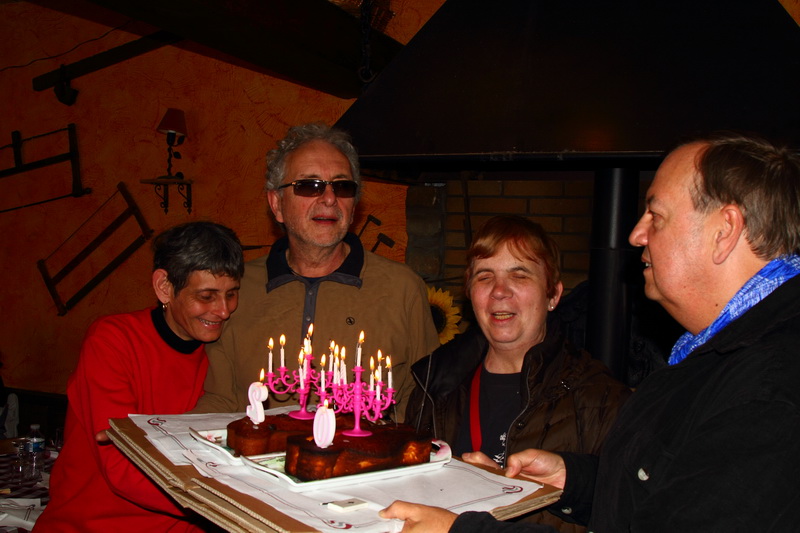 Le gateua d'anniversaire