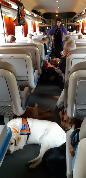 Rando Restau 2019: dans le train